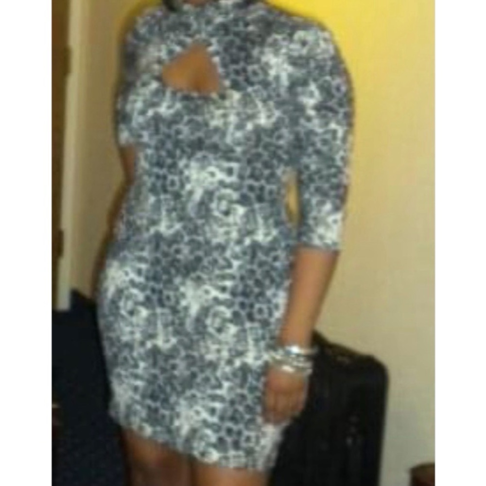 Leopard dress, size M. Brand Bebe.